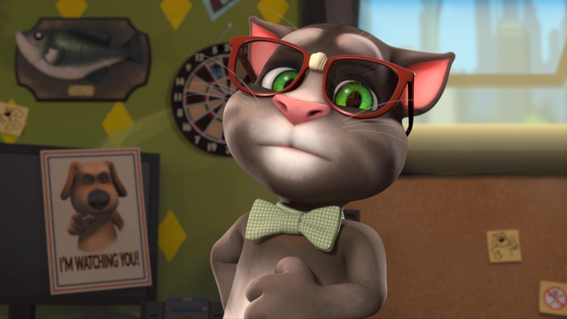 Talking Tom and Friends background