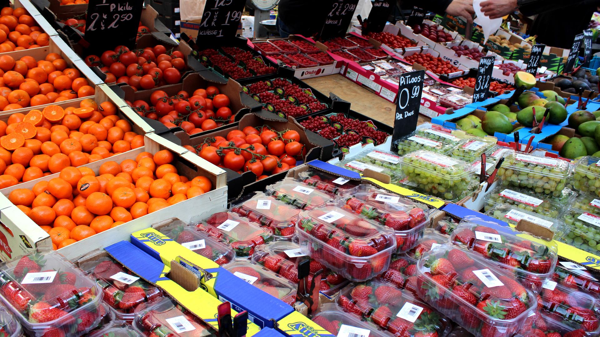 Food Markets: In the Belly of the City background