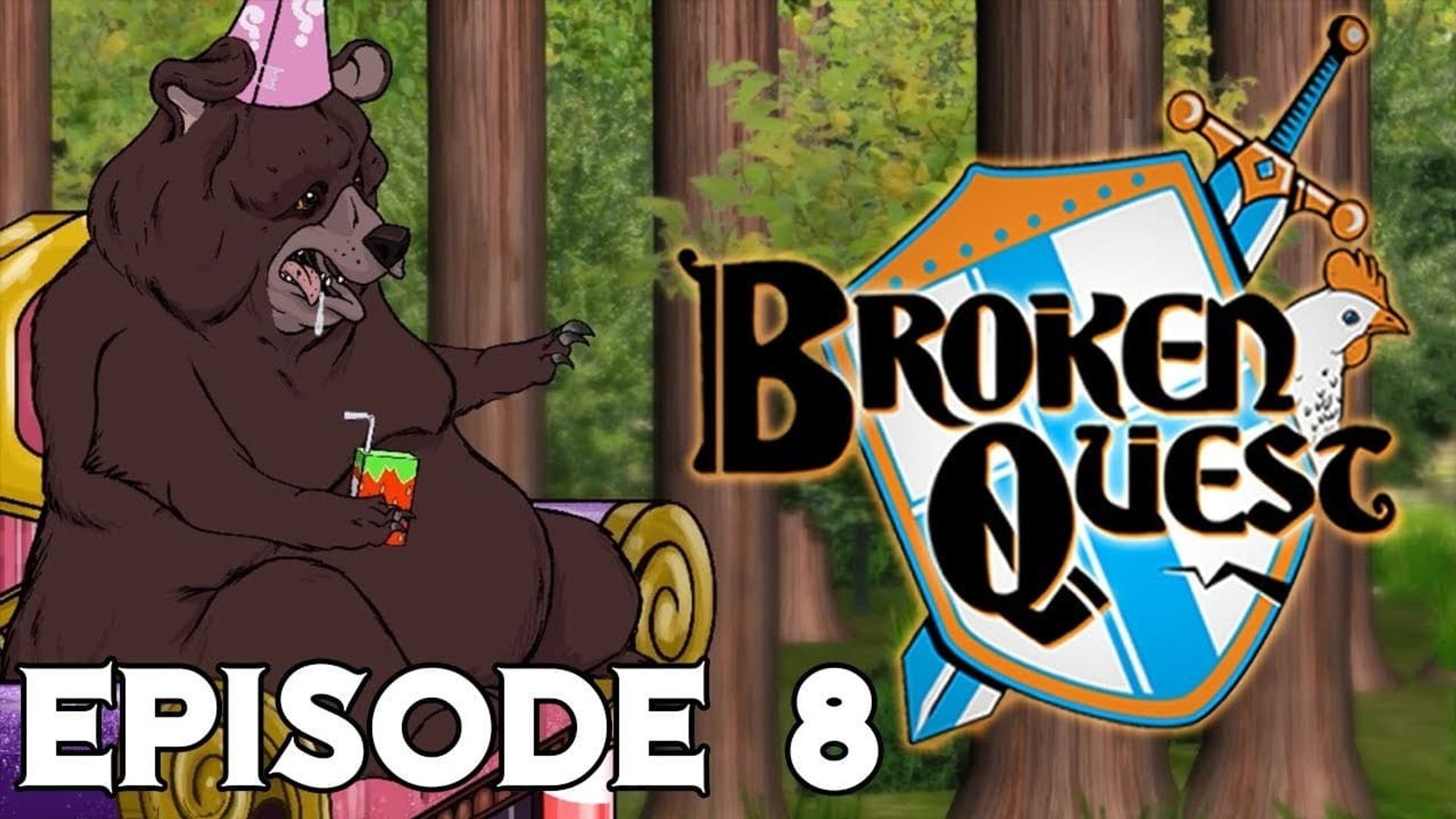 Broken Quest background