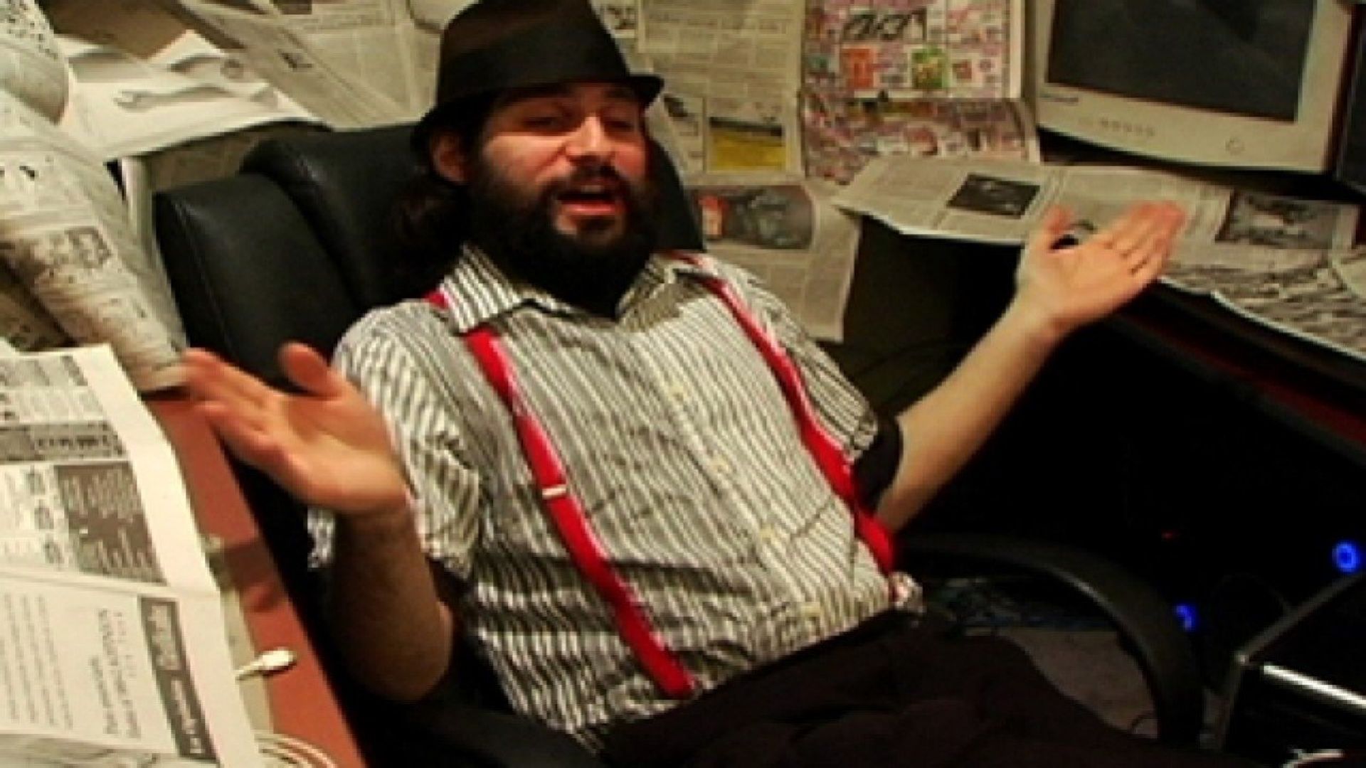 Reporters background