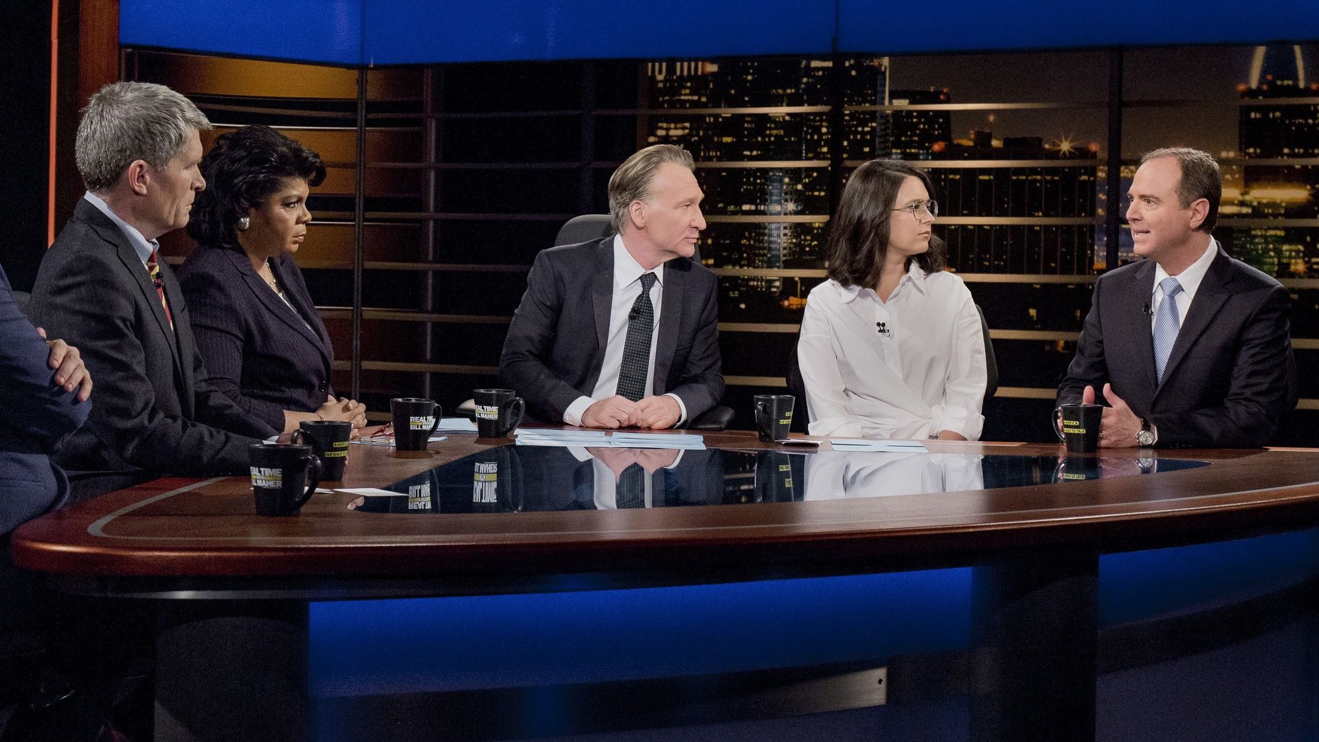 Real Time with Bill Maher background
