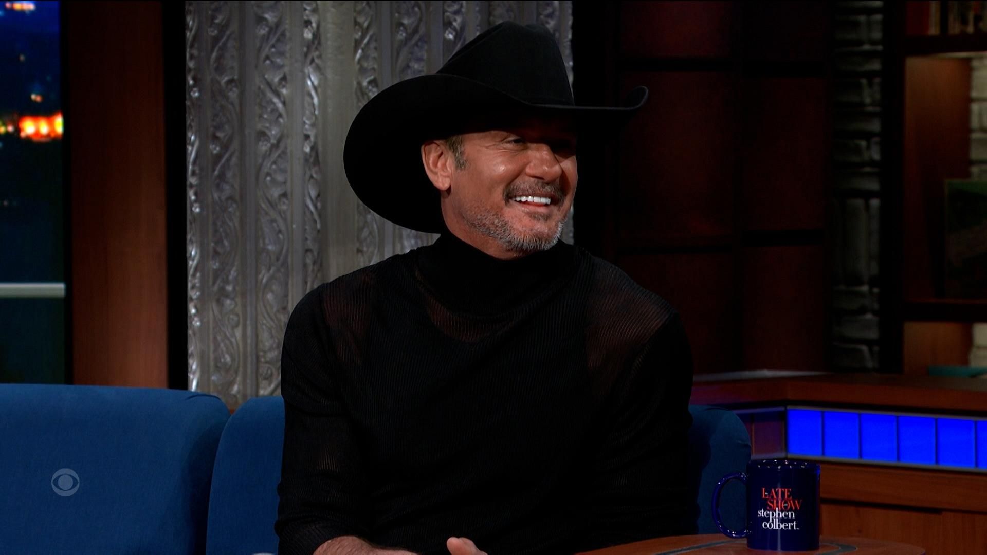 The Late Show with Stephen Colbert background