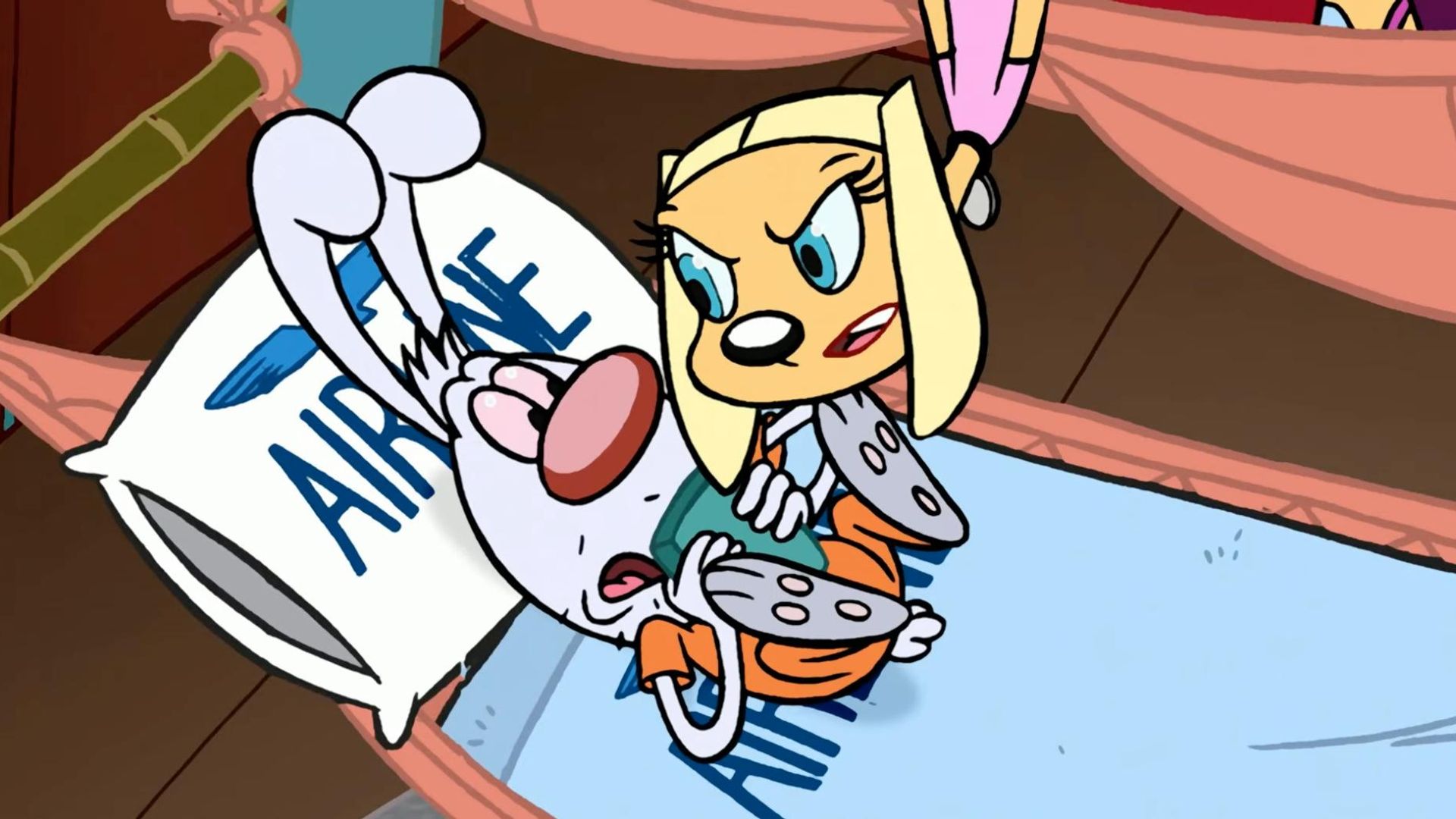 Brandy & Mr. Whiskers background
