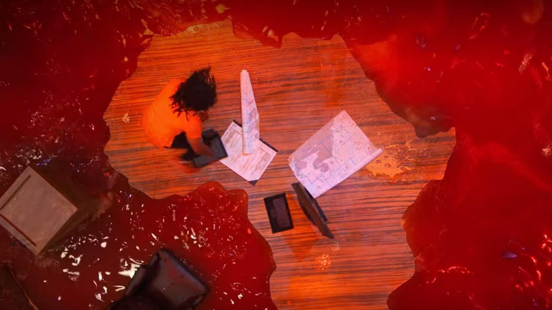 Floor Is Lava background