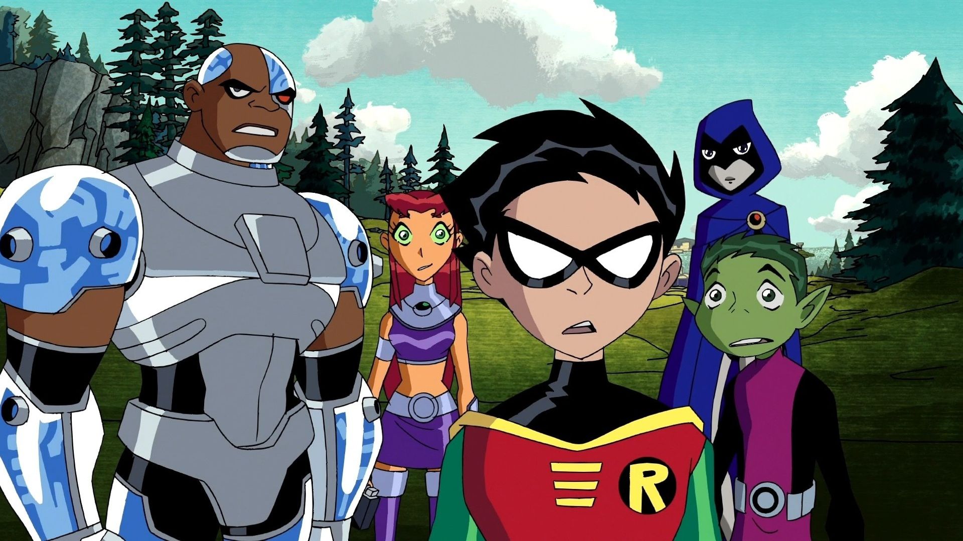Teen Titans background