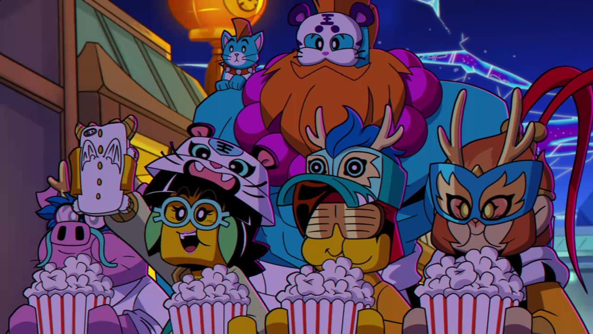 Monkie Kid background