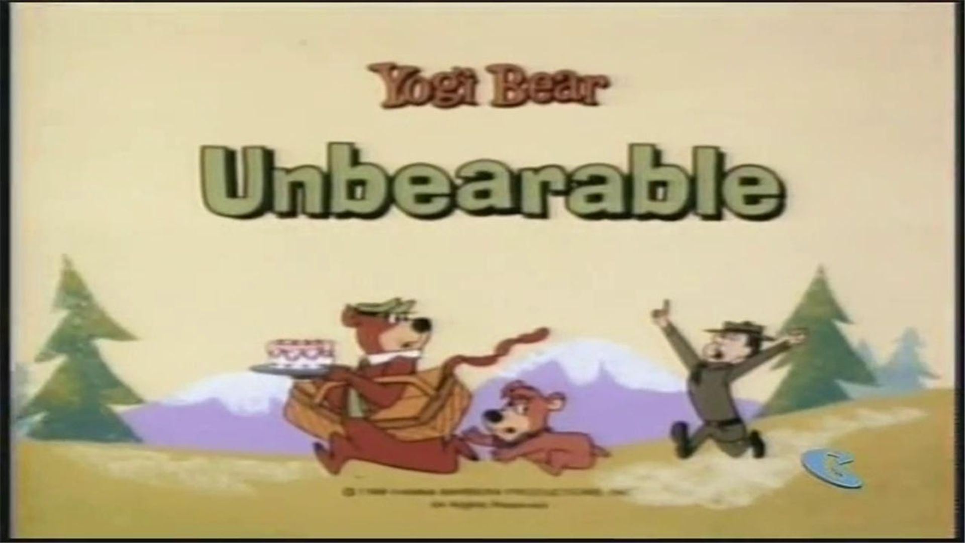The New Yogi Bear Show background
