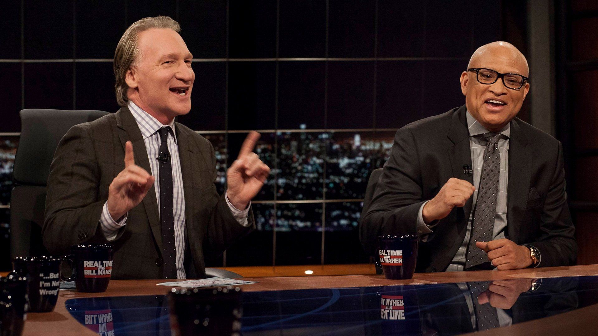 Real Time with Bill Maher background