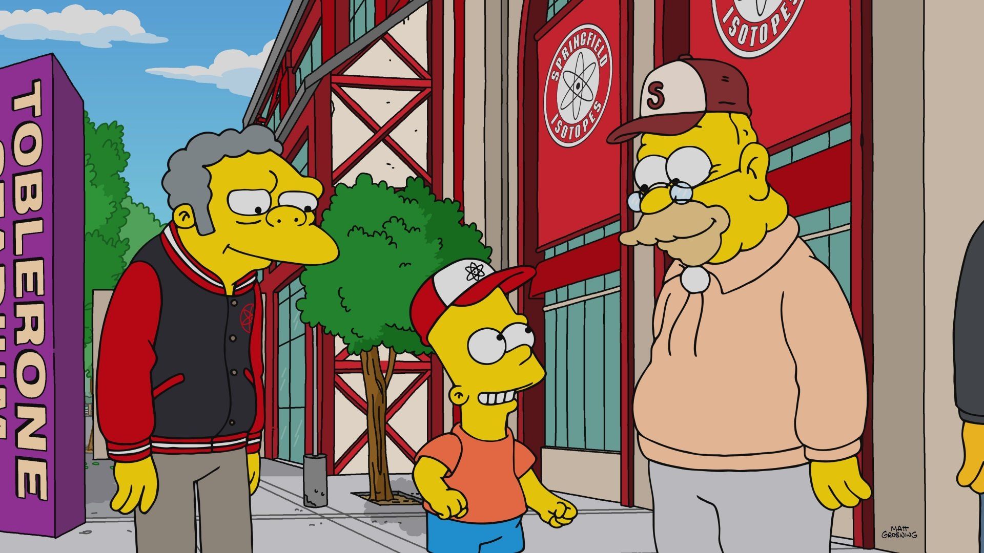 The Simpsons background