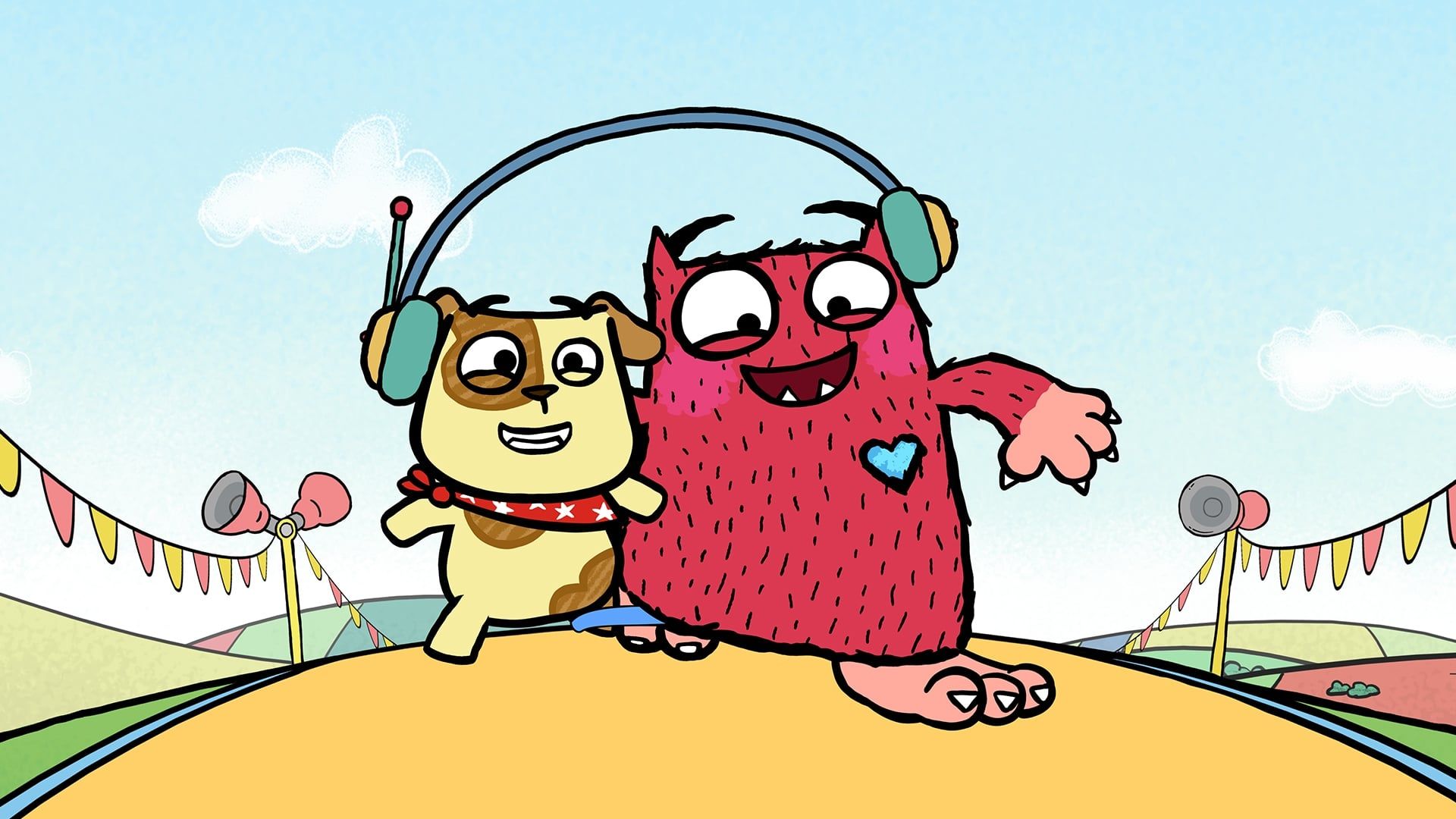 Love Monster background