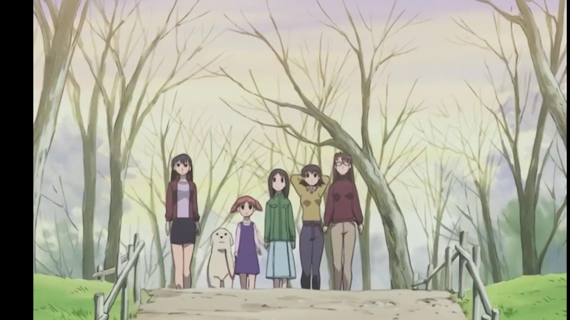Azumanga Daioh: The Animation background