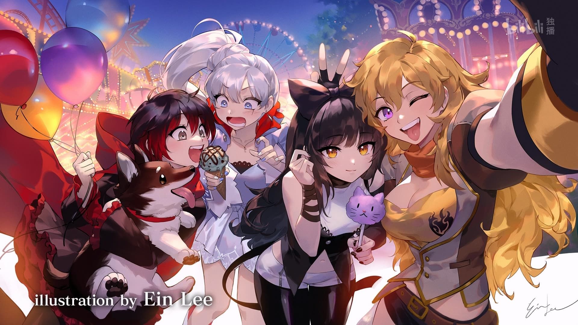 RWBY: Ice Queendom background