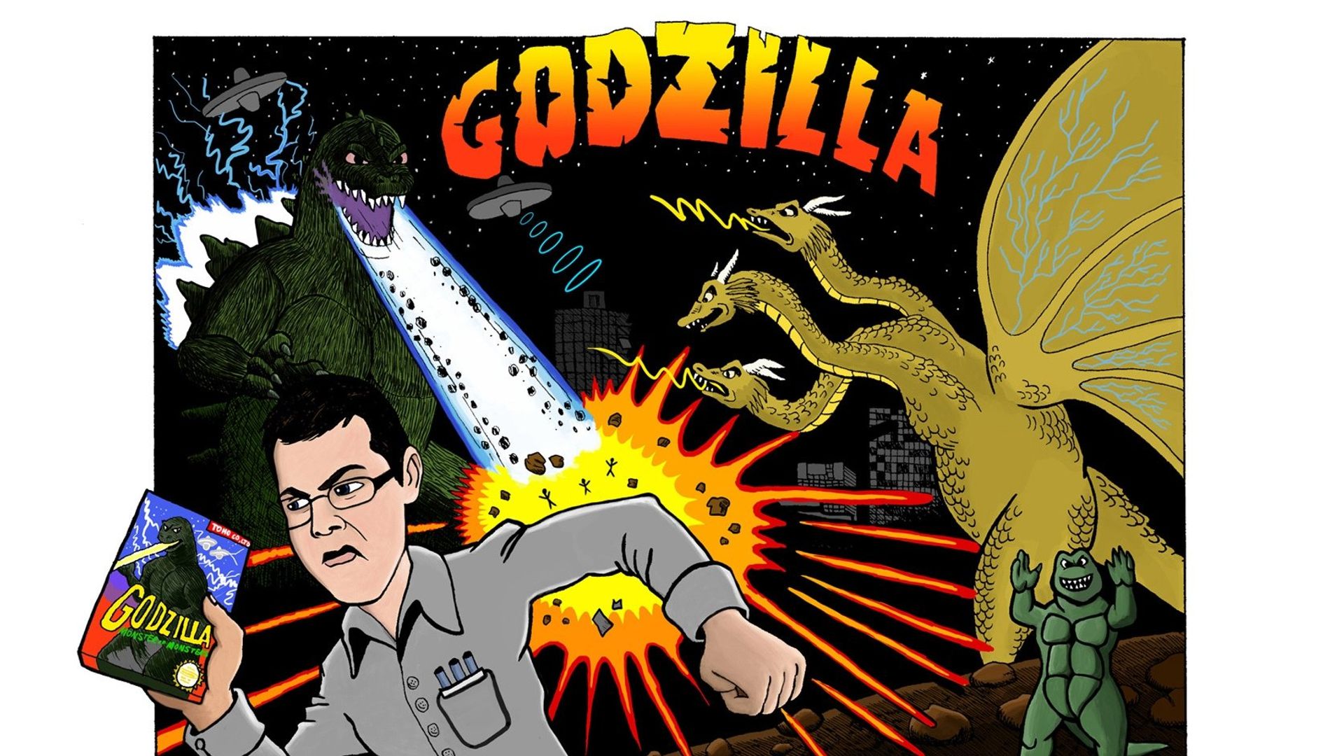The Angry Video Game Nerd background