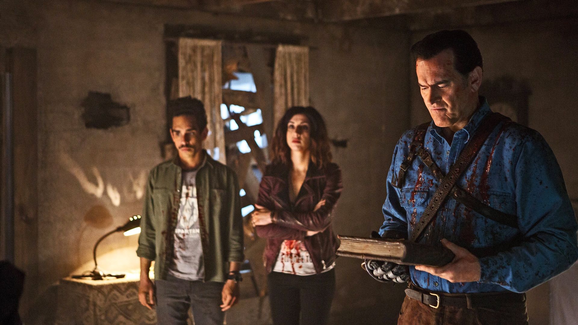 Ash vs Evil Dead background