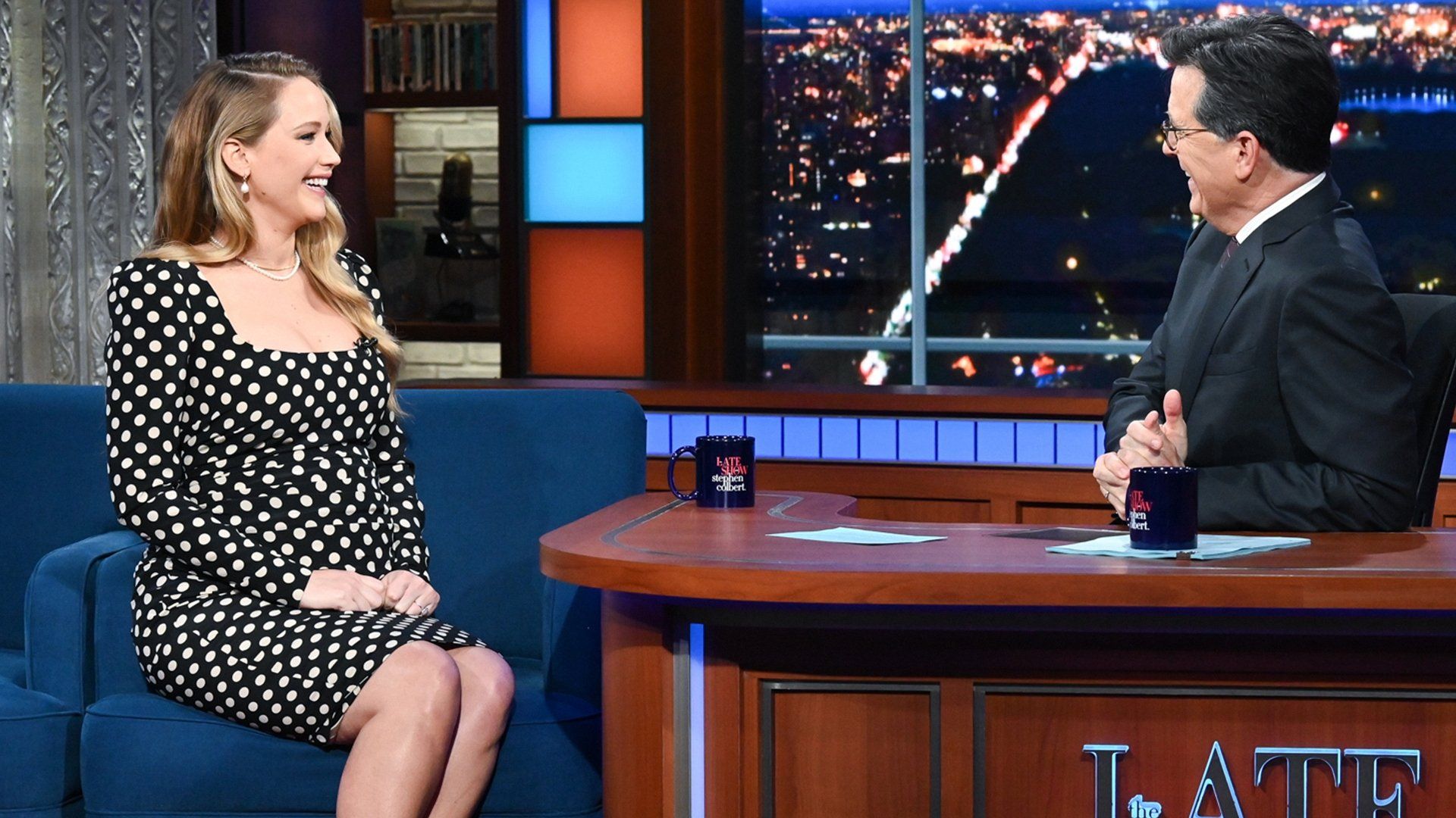 The Late Show with Stephen Colbert background