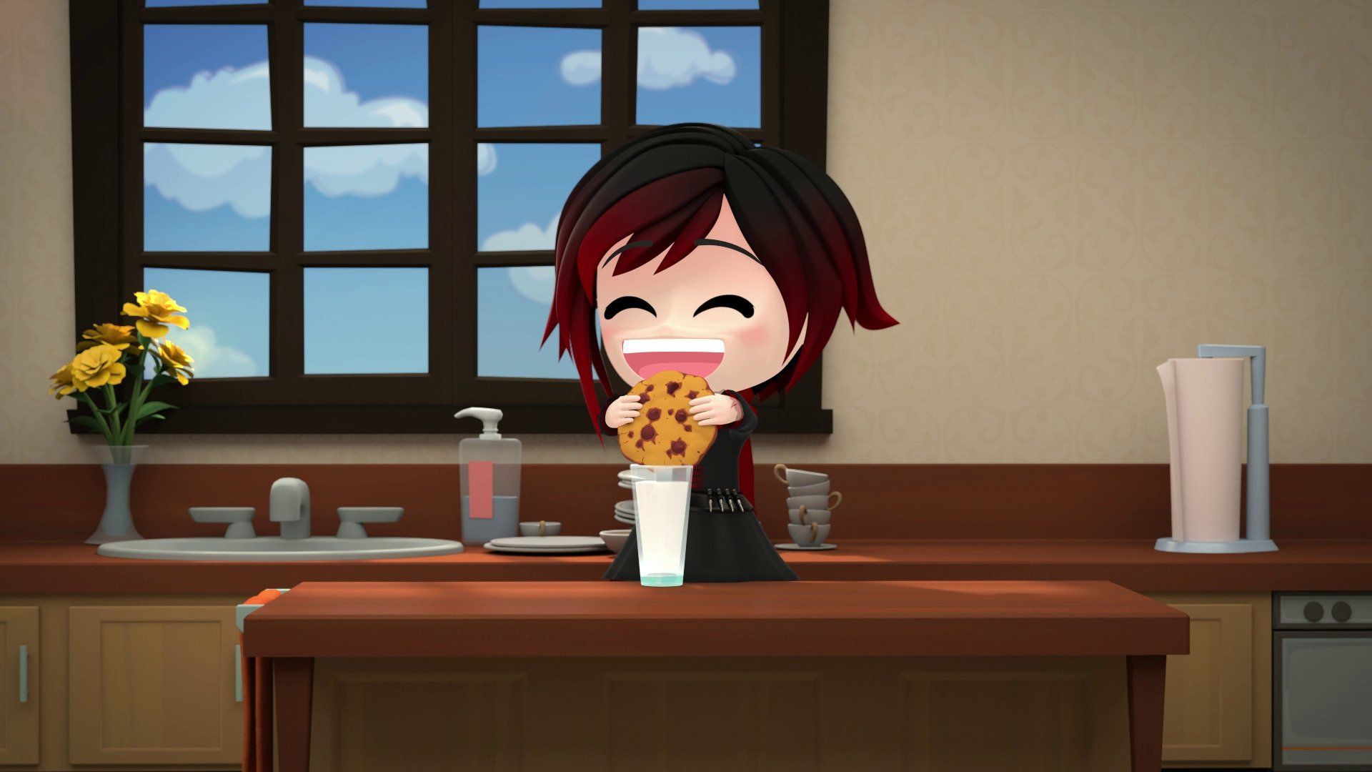 RWBY Chibi background