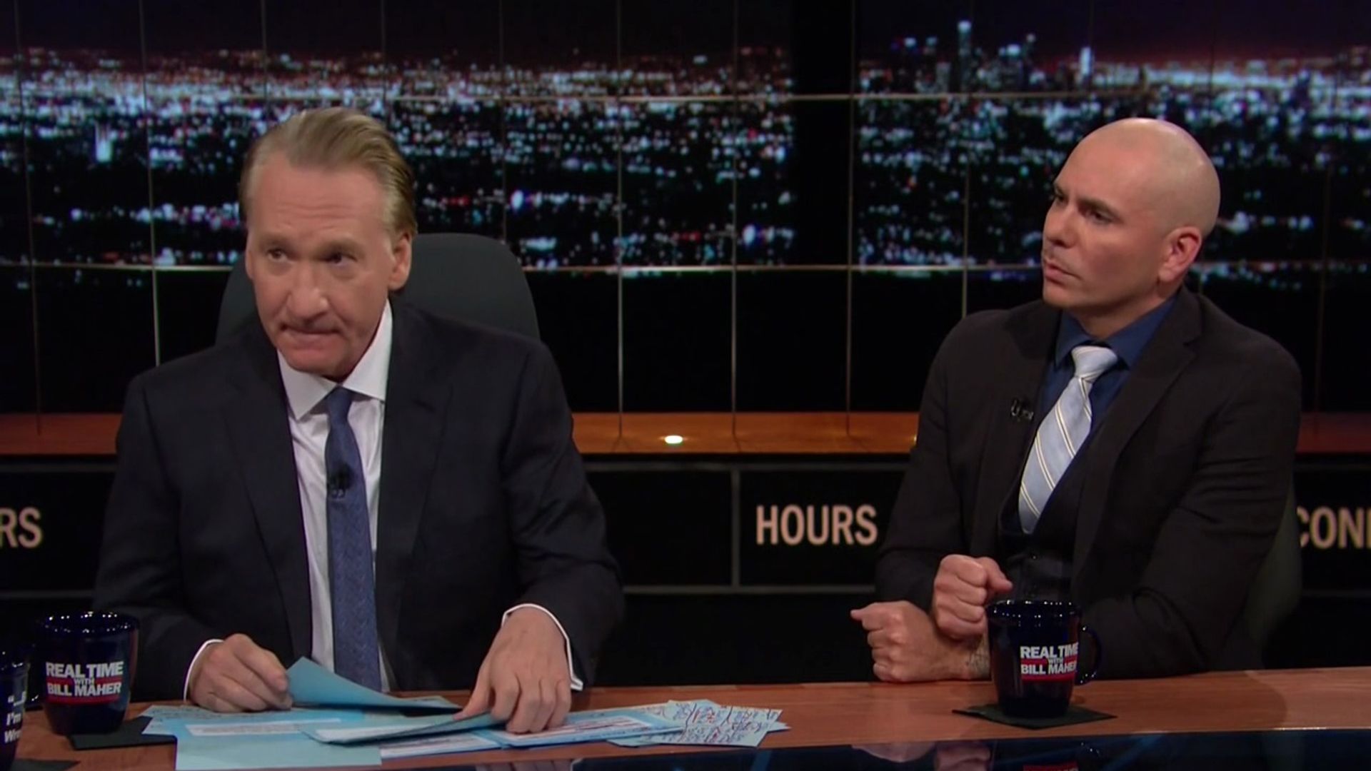 Real Time with Bill Maher background