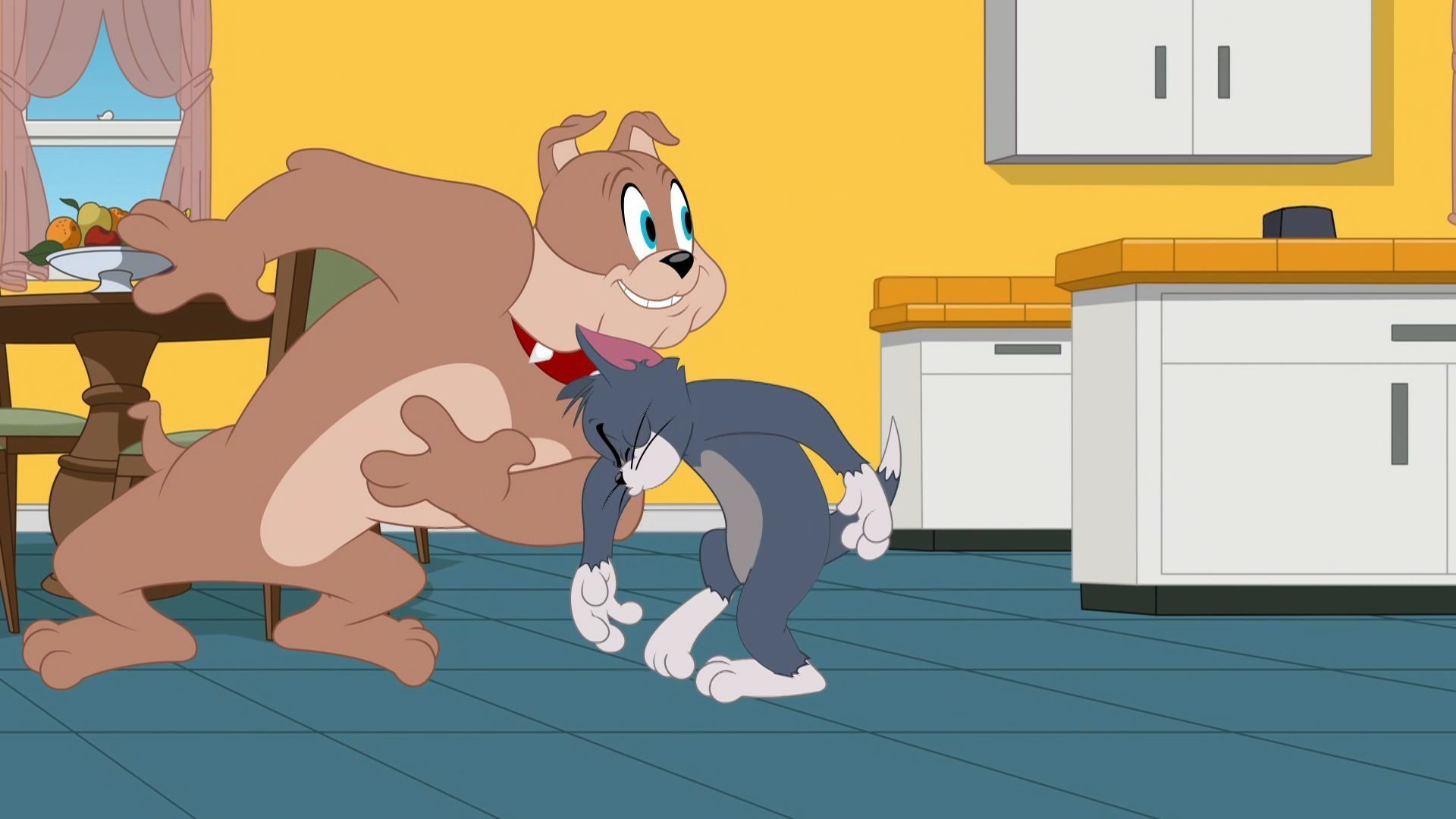 The Tom and Jerry Show background