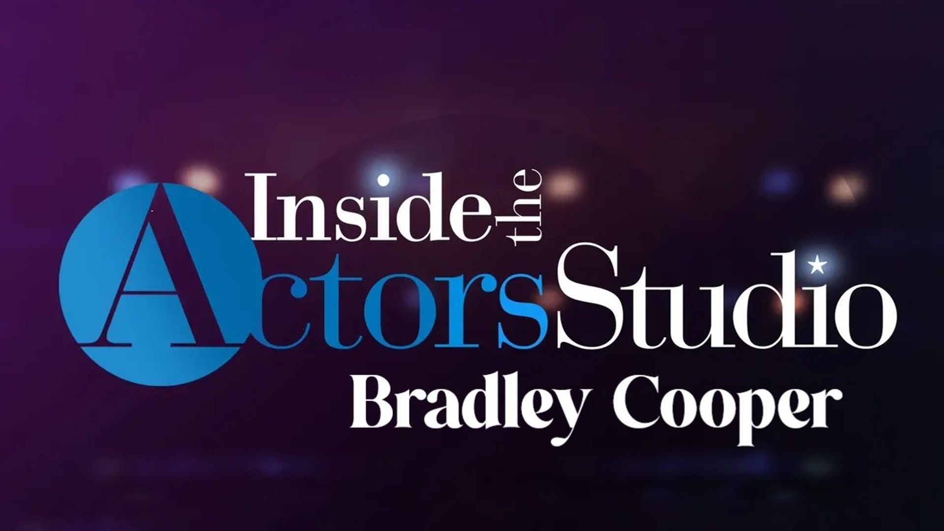 Inside the Actors Studio background