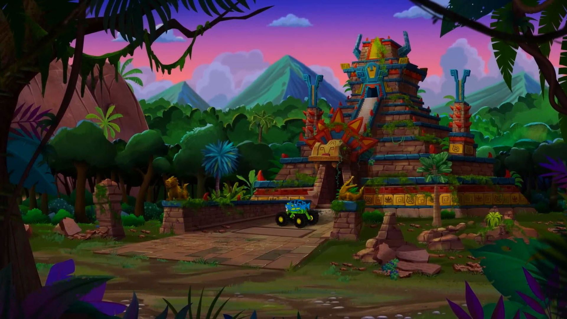 Heroes of Goo Jit Zu background