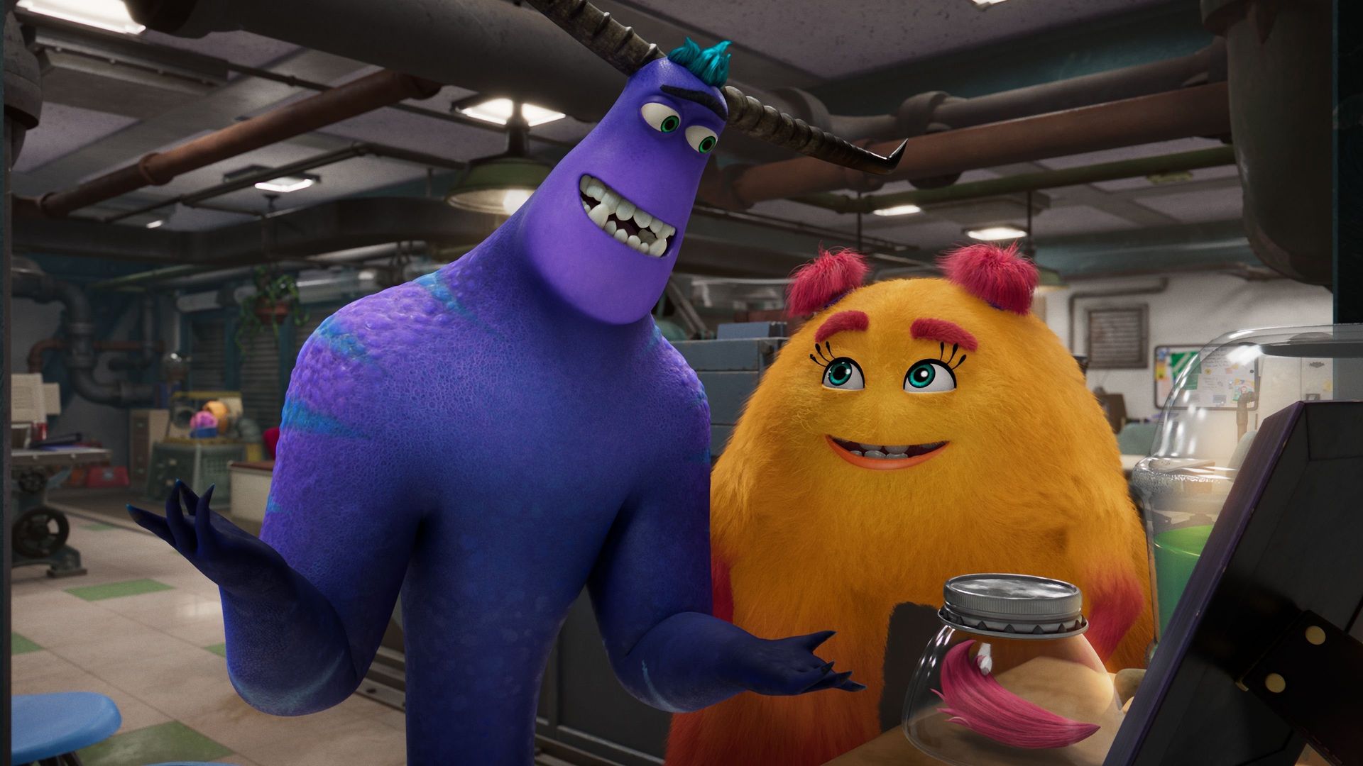 Monsters at Work background