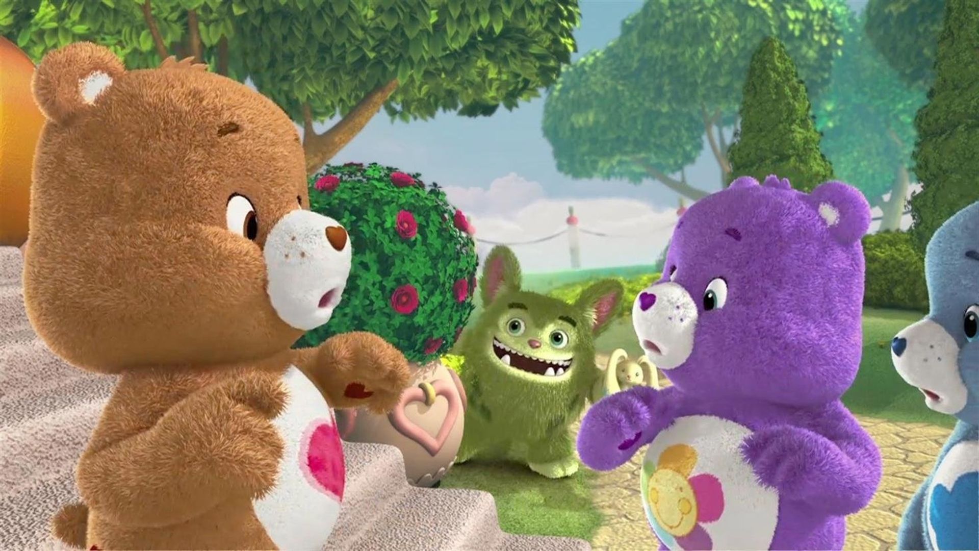 Care Bears: Adventures in Care-A-Lot background