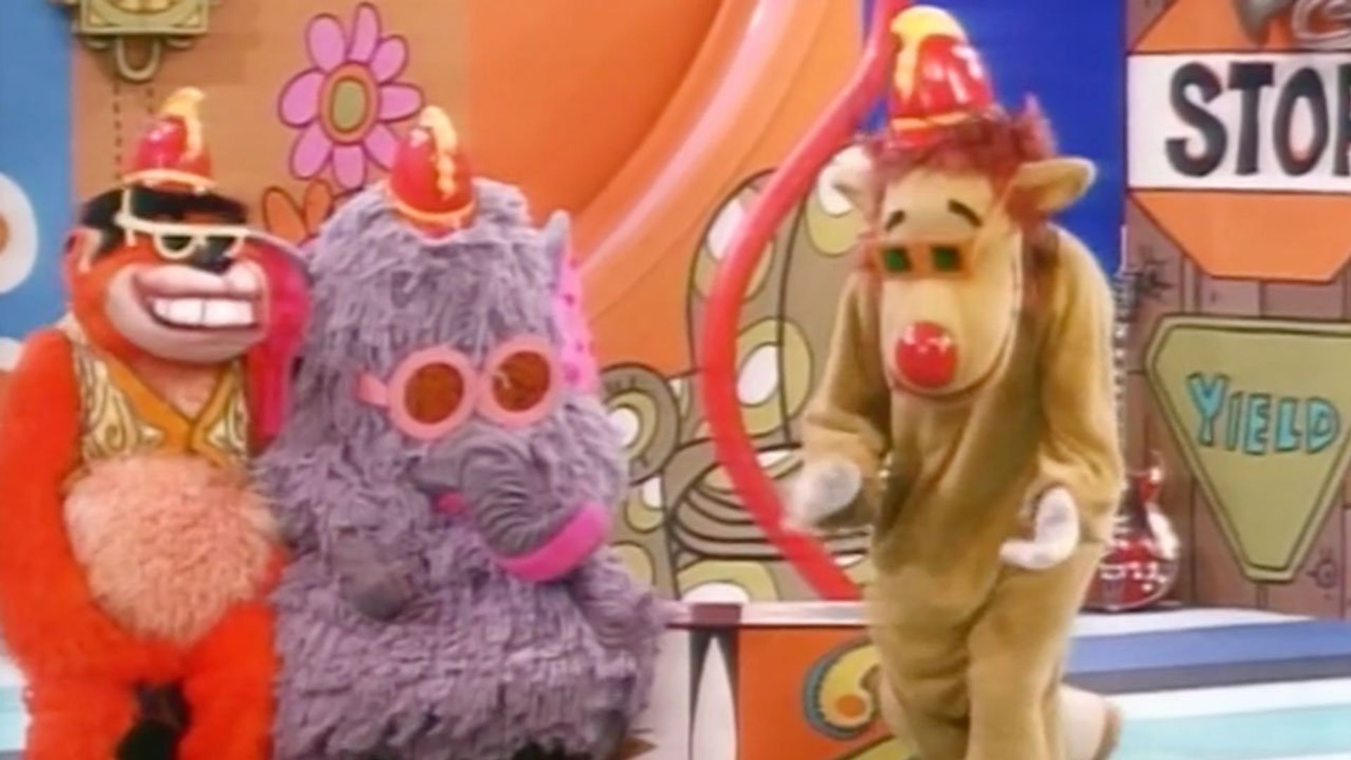 The Banana Splits Adventure Hour background