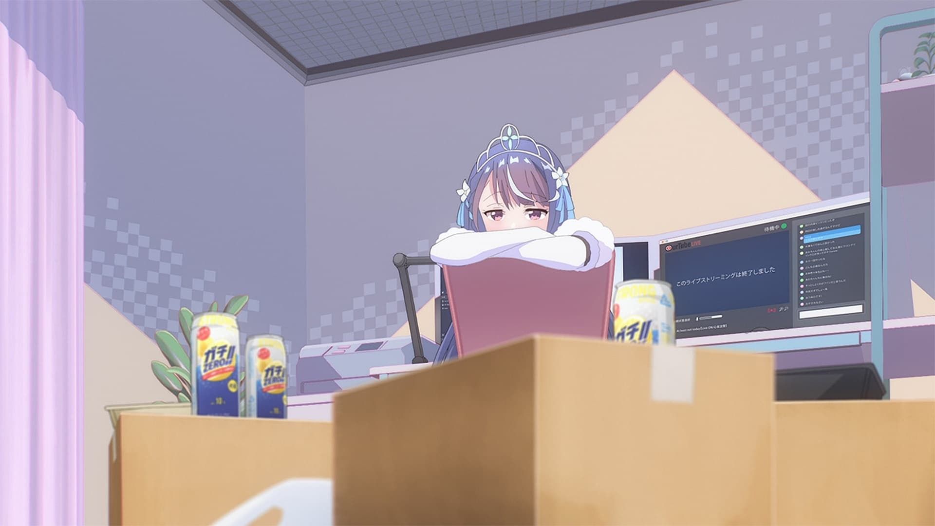 VTuber Legend: How I Went Viral after Forgetting to Turn Off My Stream background