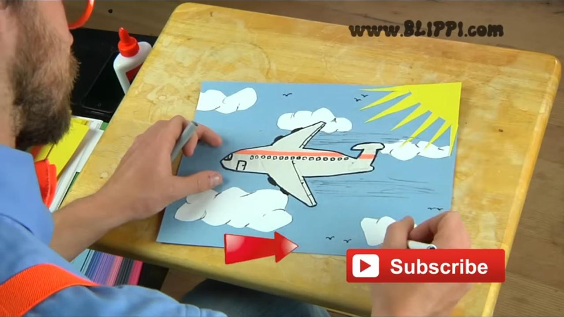 Blippi background