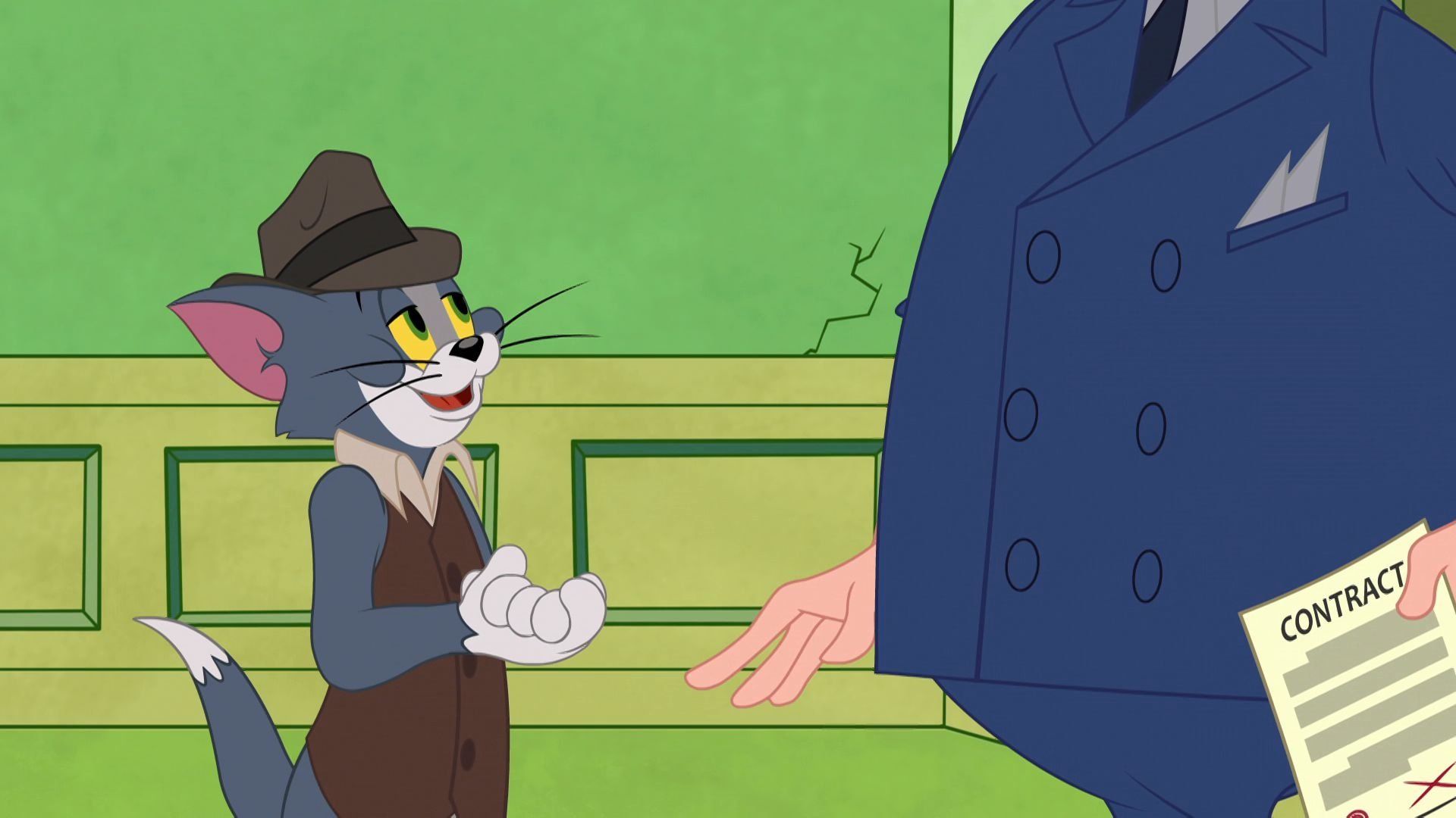 The Tom and Jerry Show background
