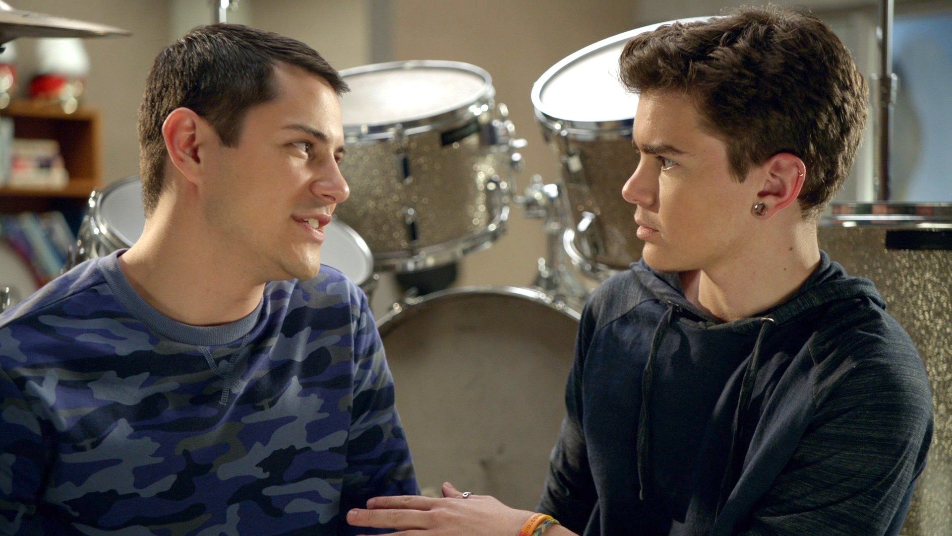 Faking It background
