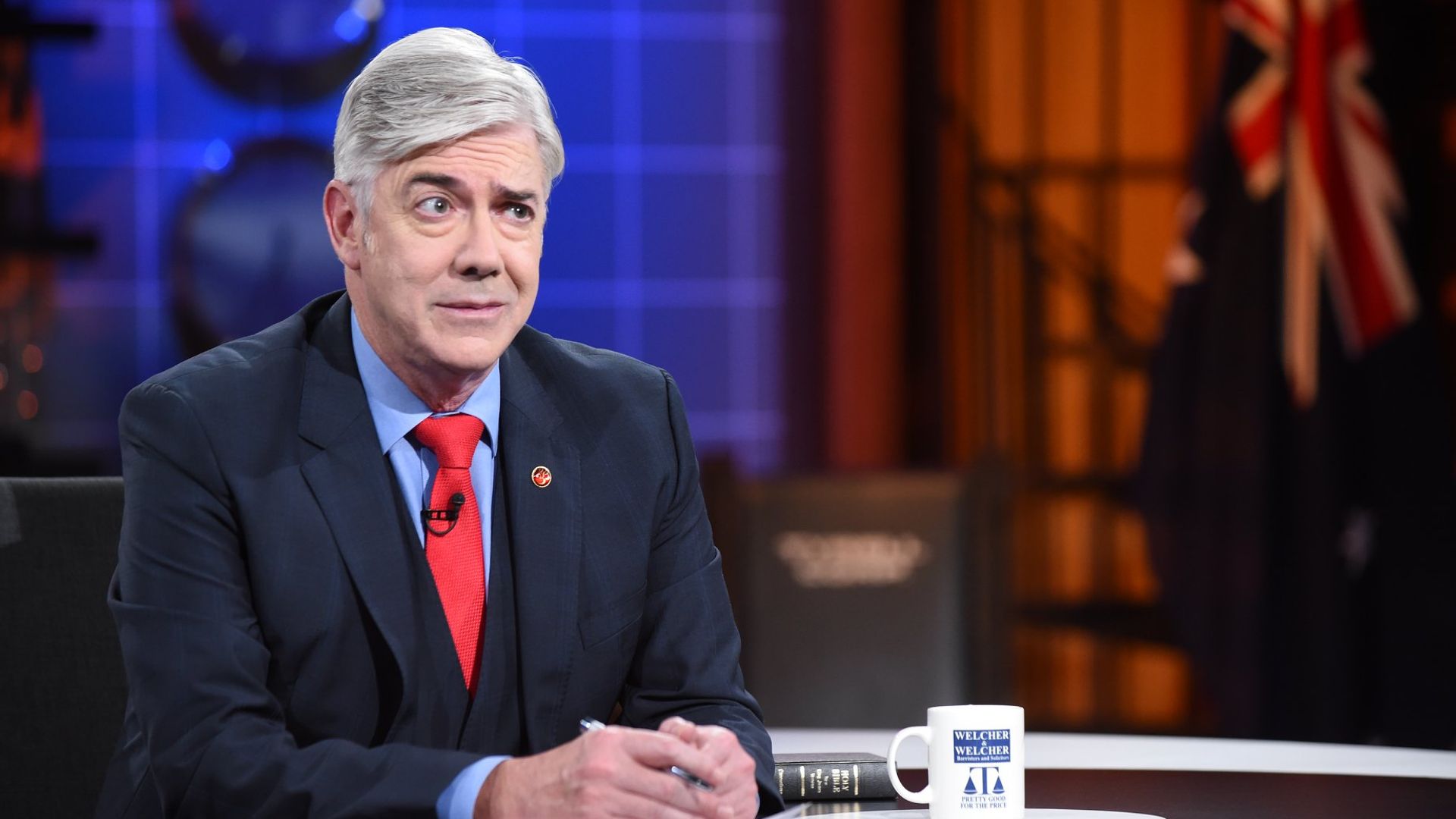 Shaun Micallef's Mad as Hell background