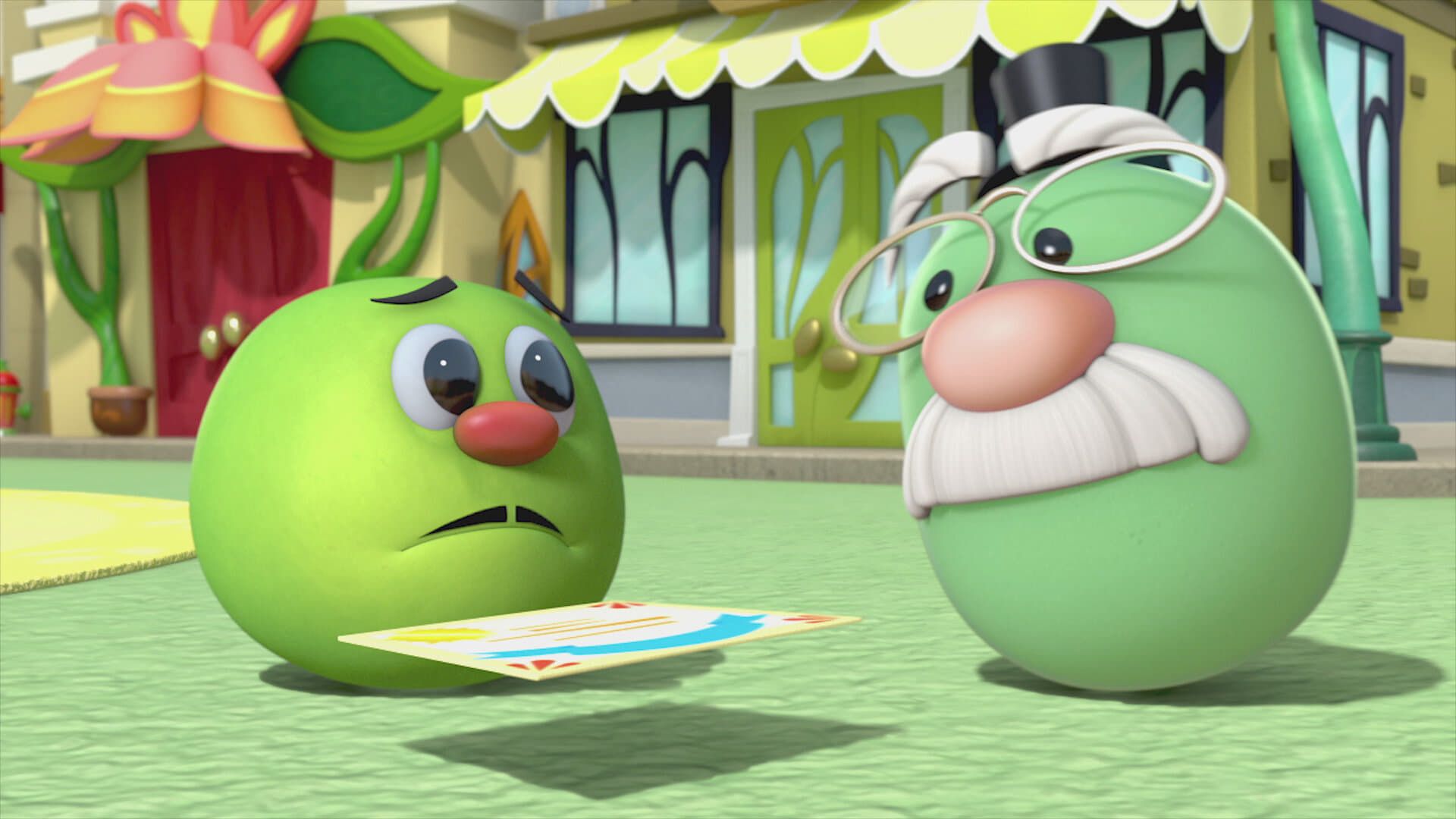 VeggieTales in the House background