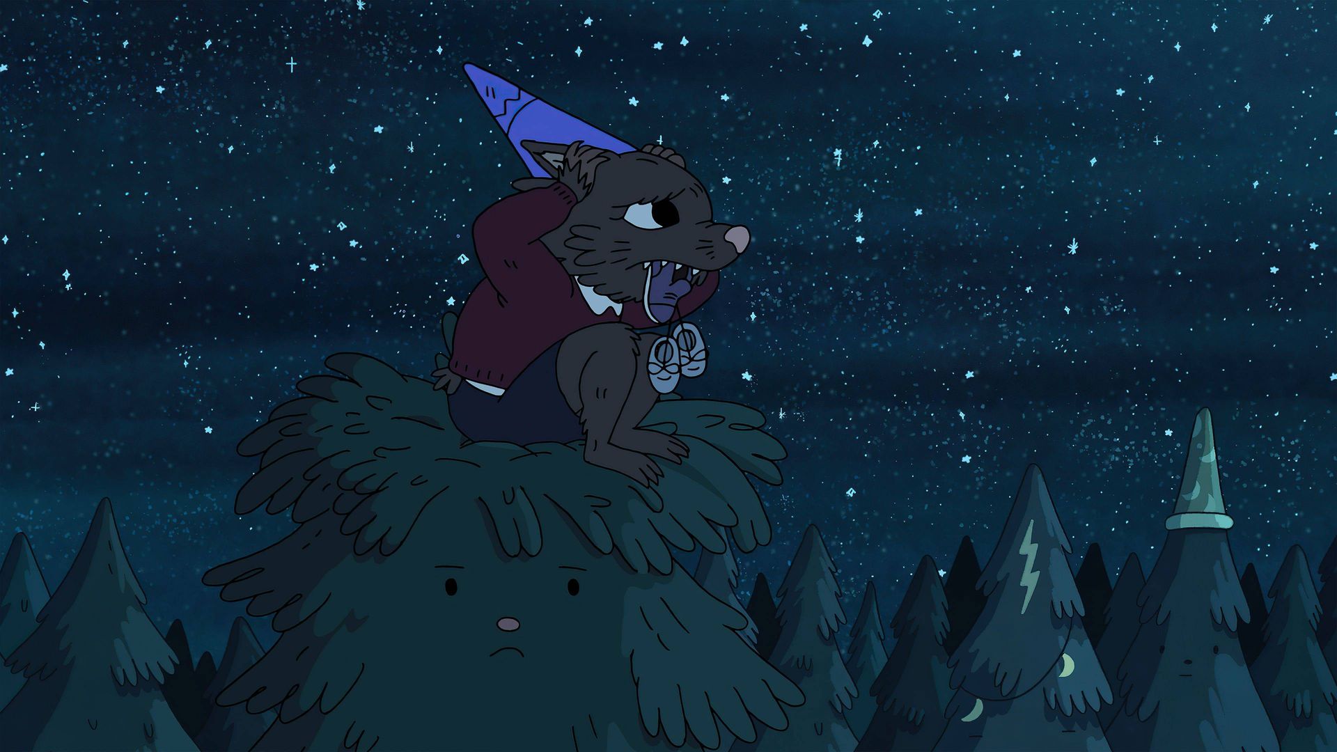 Summer Camp Island background