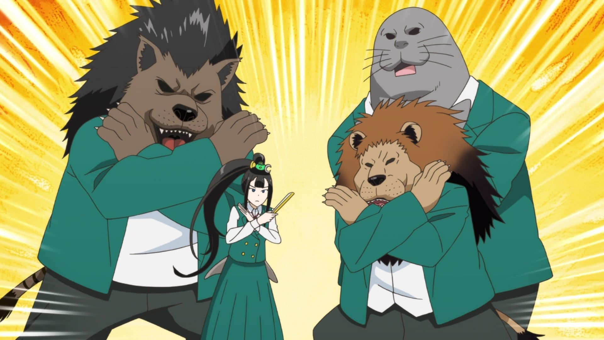 Murenase! Seton Gakuen background