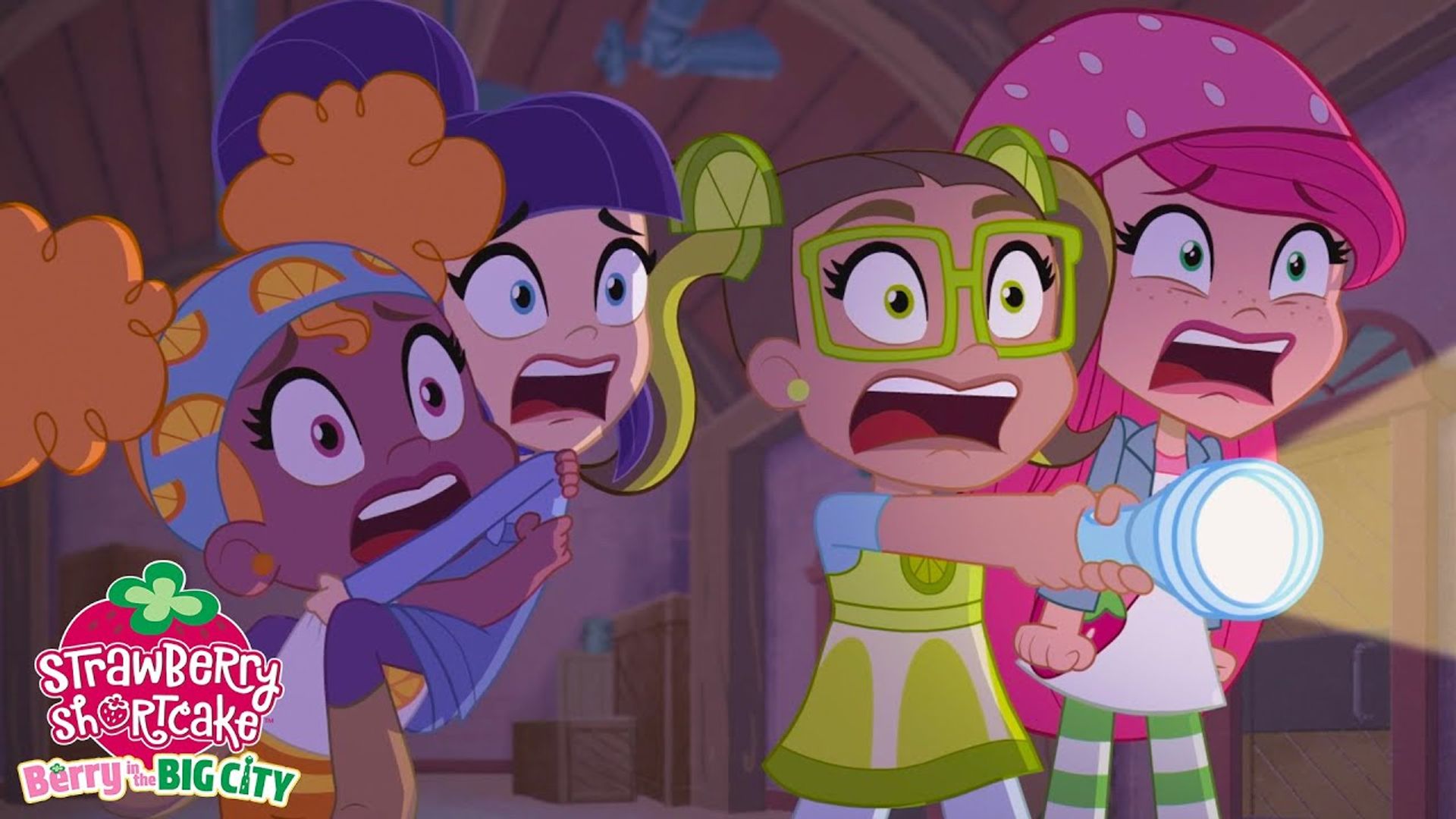 Strawberry Shortcake: Berry in the Big City background
