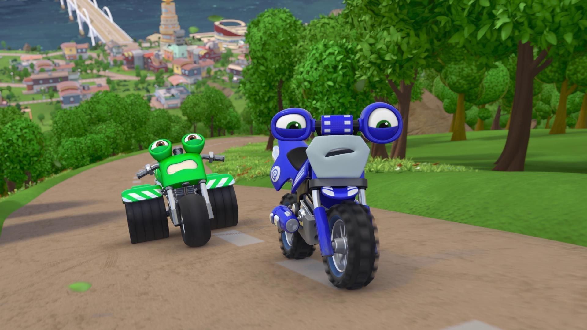 Ricky Zoom background