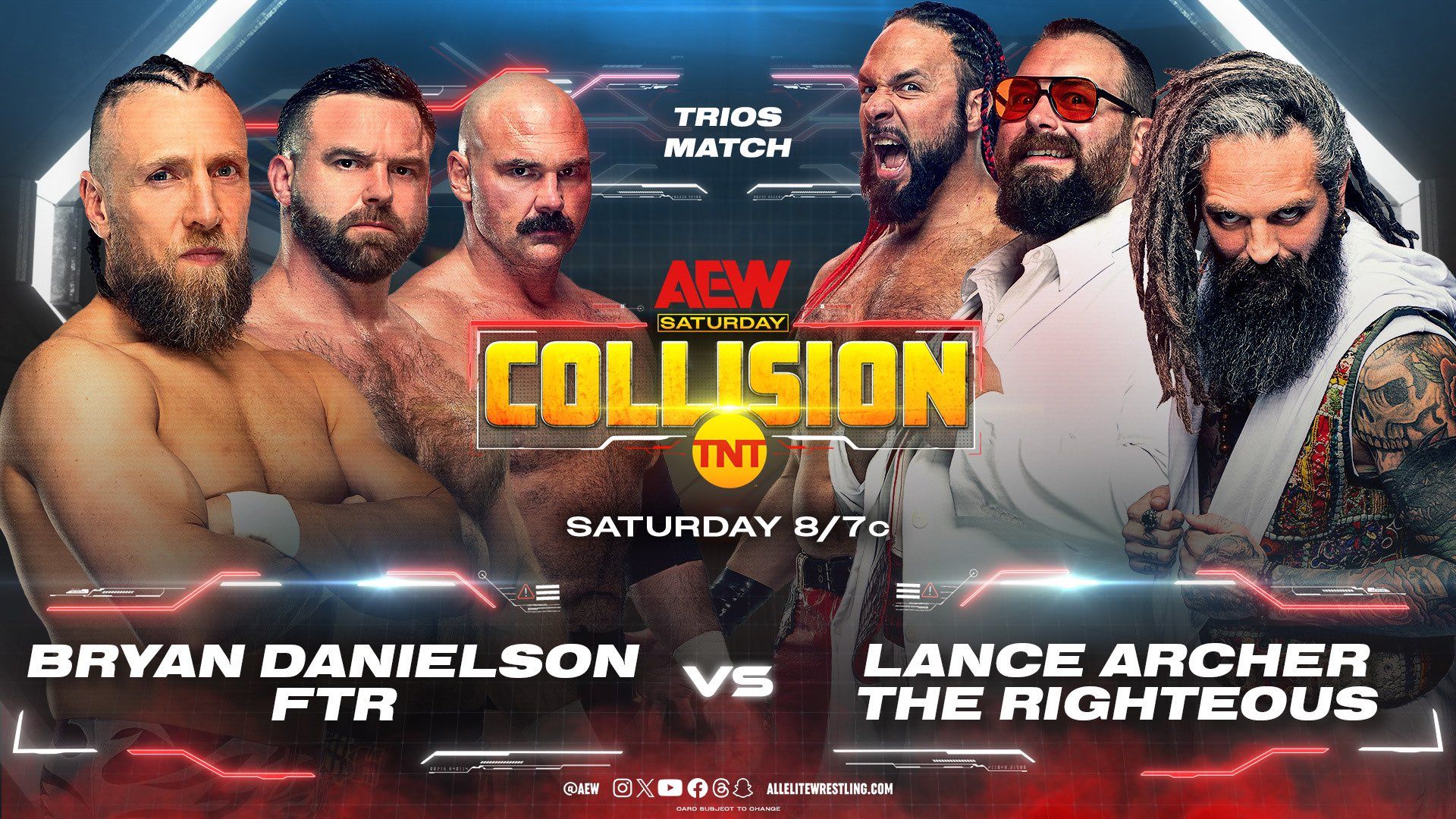 AEW Collision background