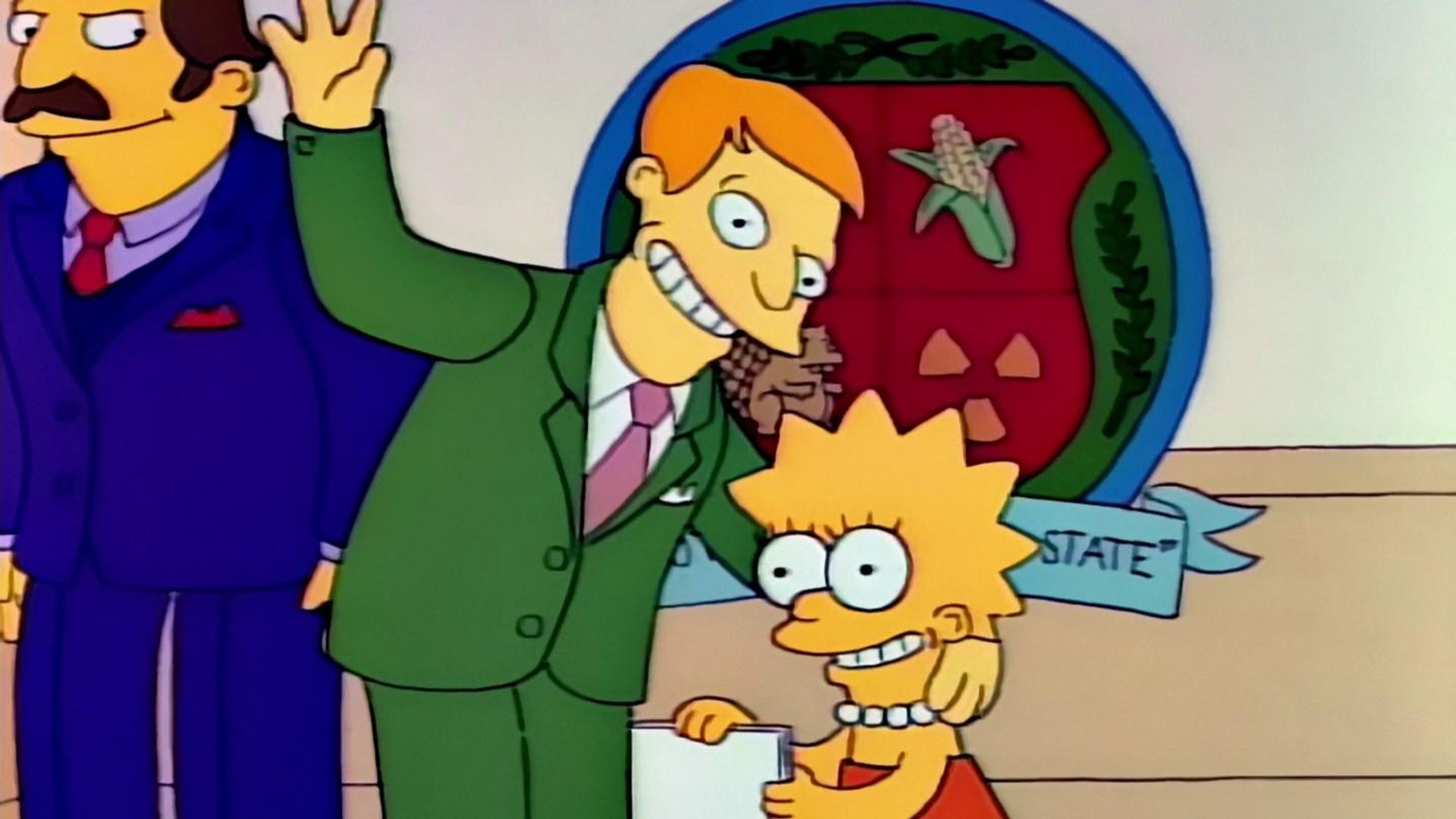The Simpsons background