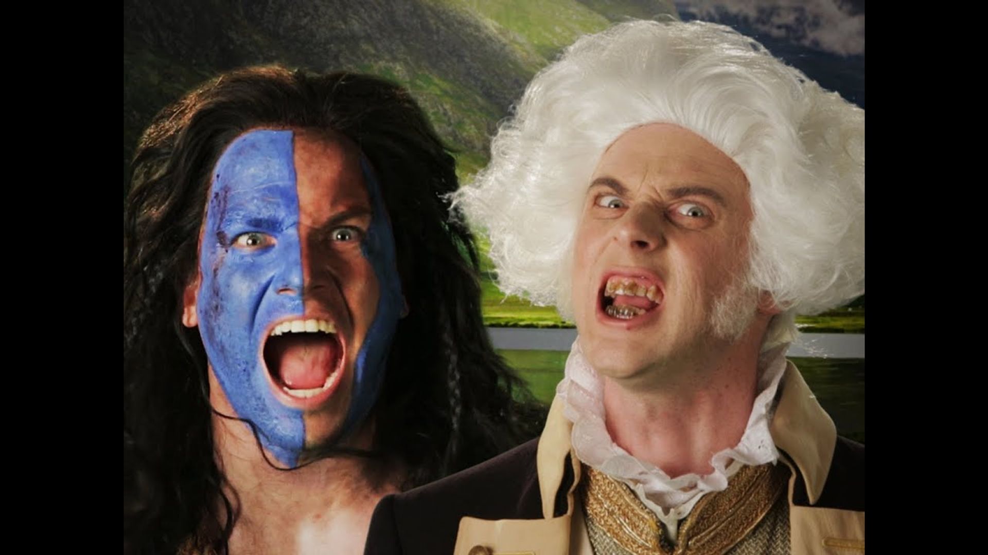 Epic Rap Battles of History background