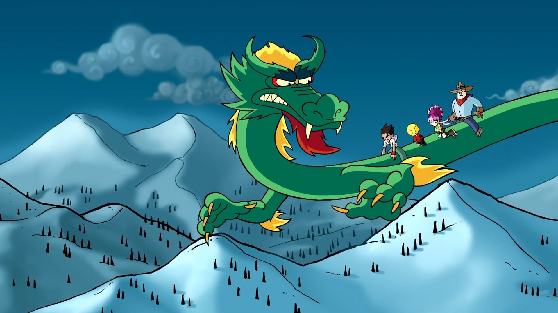 Xiaolin Showdown background