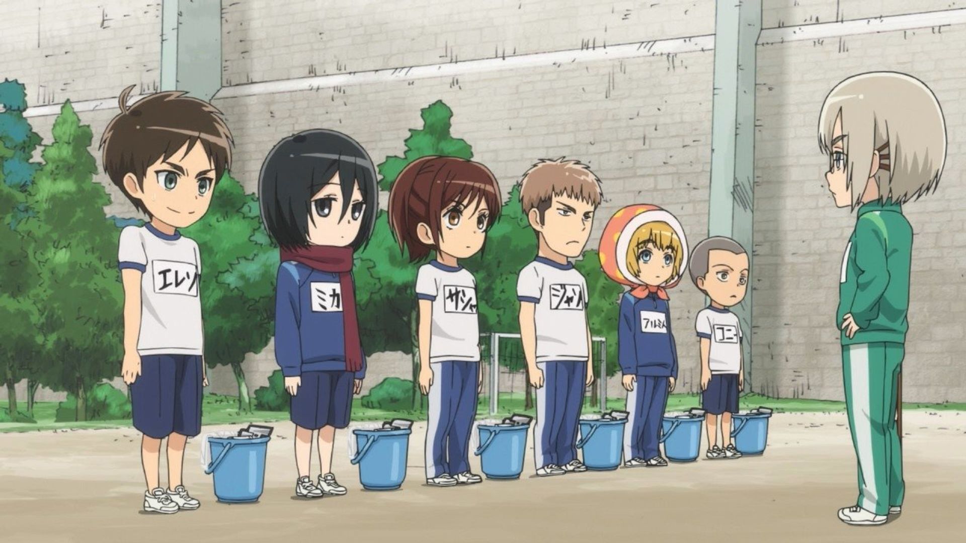 Attack on Titan: Junior High background