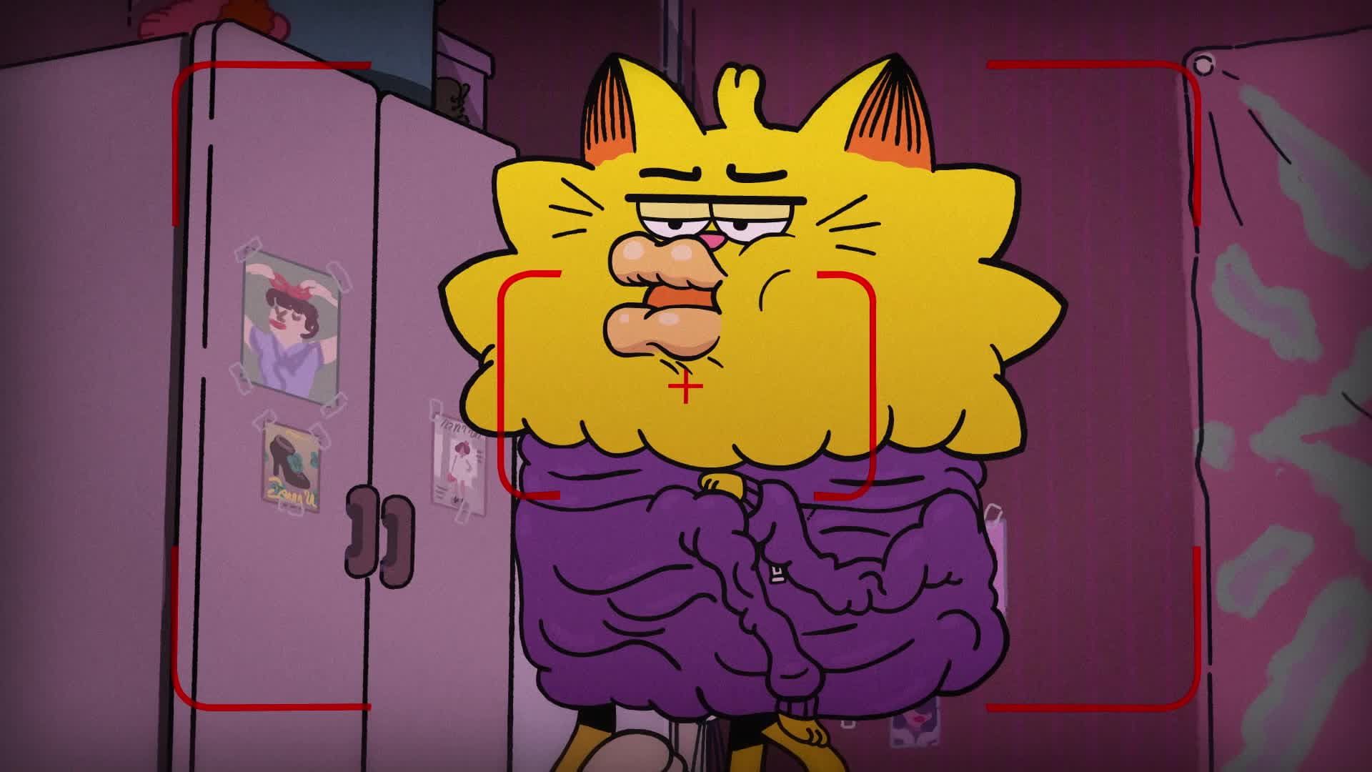 Counterfeit Cat background