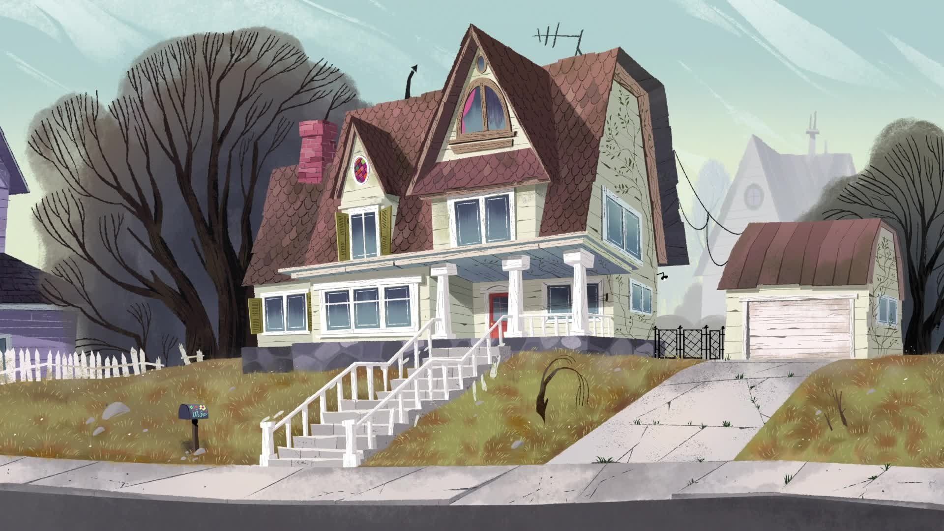 The Ghost and Molly McGee background