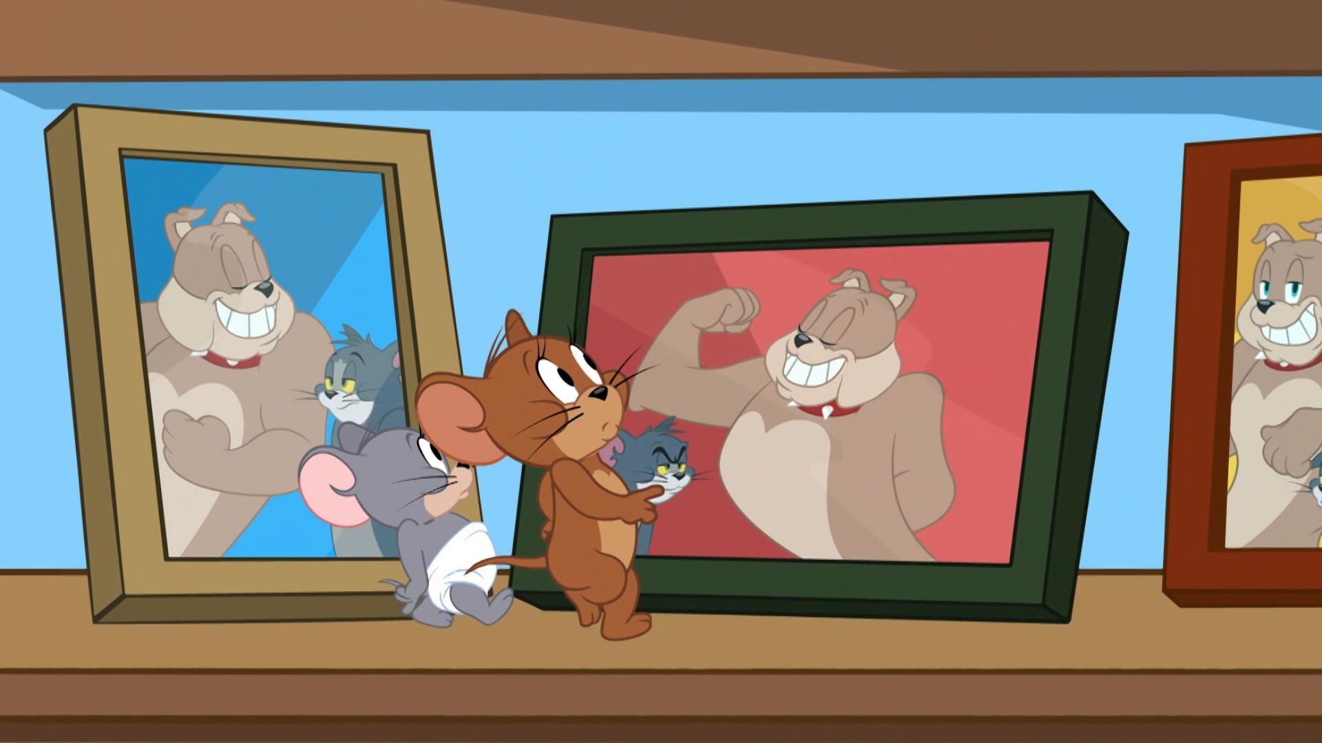 The Tom and Jerry Show background