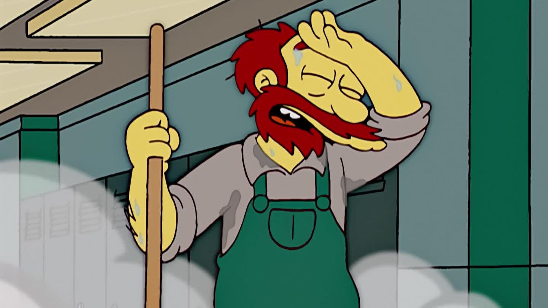 The Simpsons background