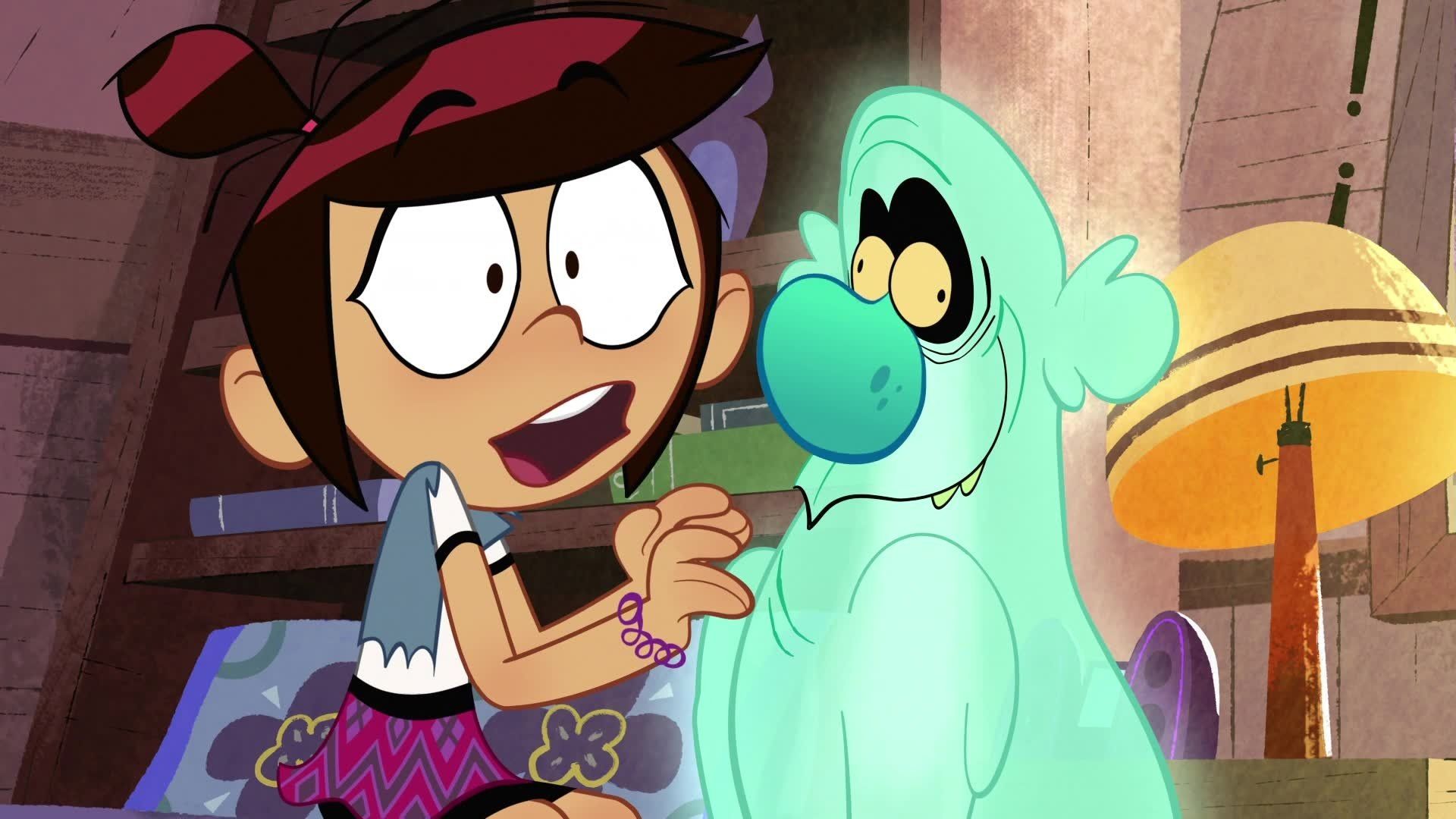 The Ghost and Molly McGee background