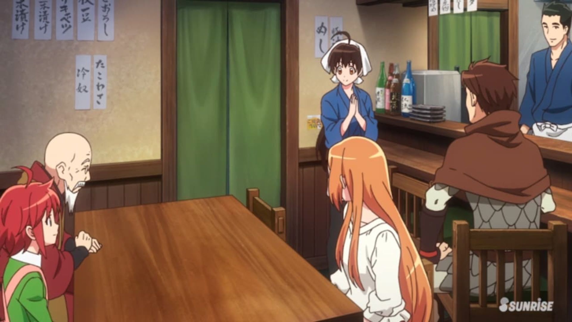 Isekai Izakaya: Koto Aitheria no Izakaya Nobu background