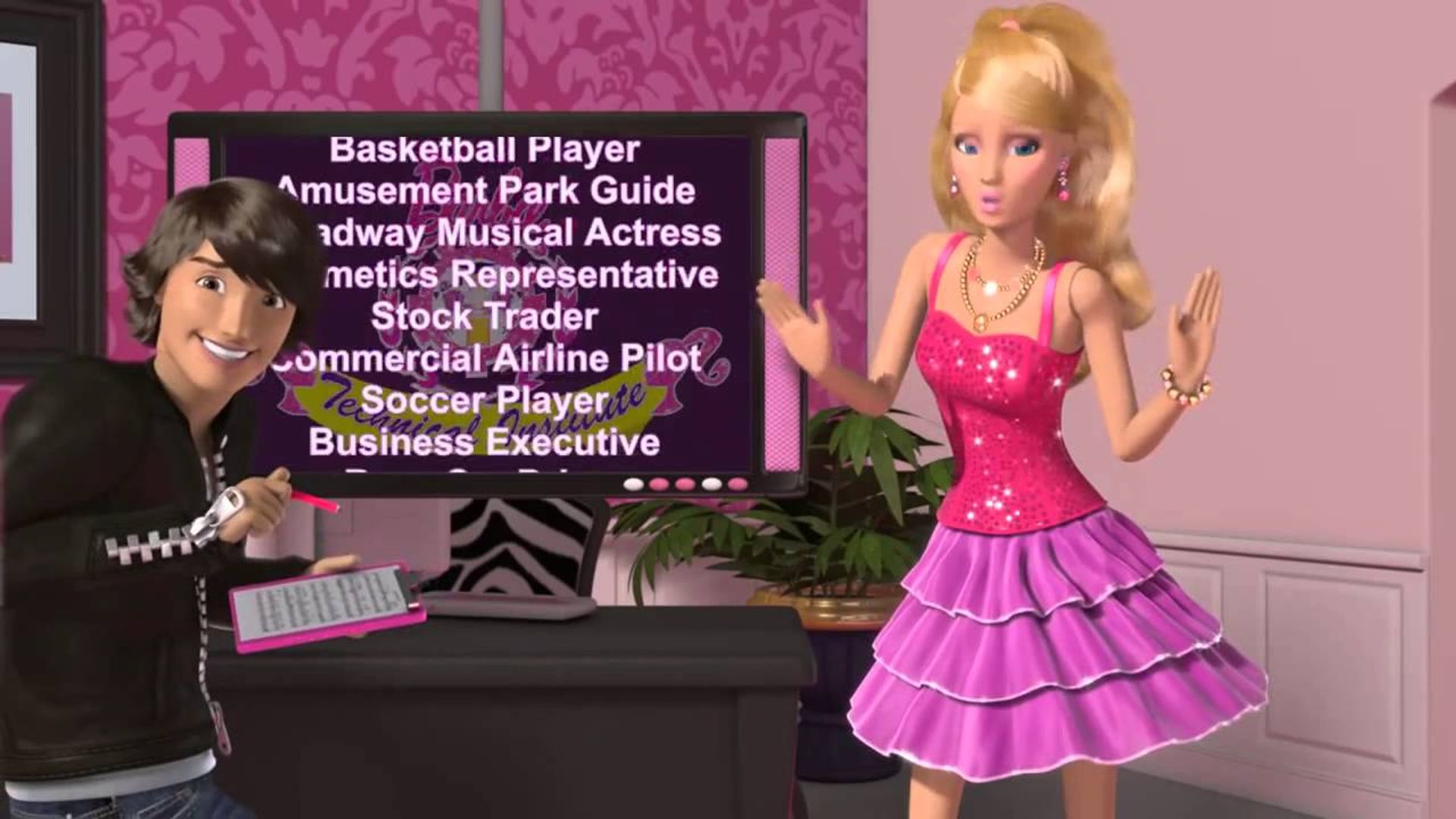 Barbie: Life in the Dreamhouse background