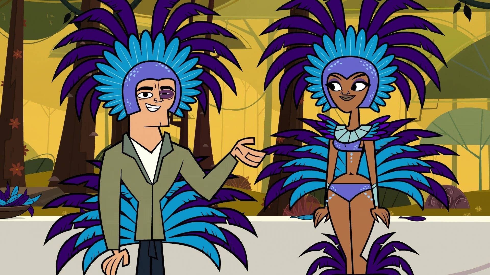 Total Drama Presents: The Ridonculous Race background